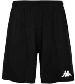 Kappa Borgo Pantaloncini, Nero, 4XL Uomo