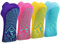 HYCLES Anti-Rutsch-Socken Damen - 4 Paar Yoga, Pilates, Barre, Tanz, Ballett, Trampolin, Krankenhaus Naturgelb+Blau+Rose+Lila 41-43