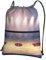 DMORJ Basketball Arena Outdoor-Freizeit-Rucksack mit Reißverschluss und Kordelzug, 39 x 46 cm (L x H), gut für Reisen, Handgepäck, Camping, Schwarz, Einheitsgröße