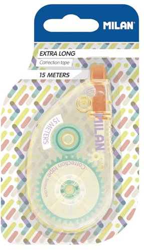 MILAN® Blíster cinta correctora extra-larga 5 mm x 15 m, serie New Look