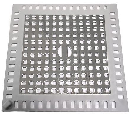 Shower Drain Hair Catcher Shower Cover Drain Hair Catchers Shower Drain Cover 122 x 122mm Shower Drain Protector for Bathroom Kitchen Prevent Clog