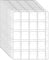 QWORK® 12 Blatt Münzsammlungsseiten, Münztasche für Münzalbum, 9-Loch, 20 Fächer, 45 x 45 mm