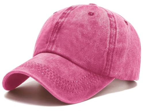Van Der Rich ® - Baseball Cap Classic Cap - Damen-Herren (Fuchsia, One Size)