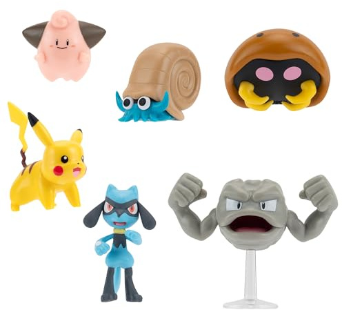 Jazwares Pokémon pack 6 figurines Battle Figure Set 7