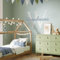 Muralo - Wandtatto für Kinderzimmer Deko Babyzimmer-Deko - Wandsticker, Wandaufkleber Deko für Mädchen, Jugend, Namensschild - Buchstabe mit Name - Br.120-Hö.80cm