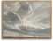 hyidecorart Vintage Leinwand Bilder mit Rahmen Holz, 30x40 cm Wandbilder Wohnzimmer Natur Sonnenuntergang Landschafts, Wanddeko Schlafzimmer Gemälde Badezimmer Kunst Büro Zimmer Esszimmer
