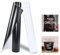 NAROSEBE 2 Rollen Vinylfolie Plotter Schwarz und Weiß Matt Vinyl Plotterfolie Selbstklebende Plotterfolie Rollen Permanente Vinyl Transferfolie für Bastelprojekte, Cricut, Scrapbooking, 30,5cmx5m