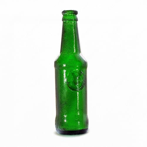 Edible Sugar Full Size Green Beer Bottle Cake Topper