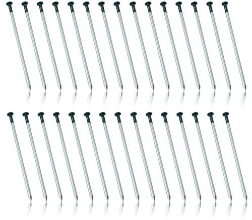 Artificial Grass Pegs, 30PCS 5mm x 150mm Artificial Grass Pins Heavy Duty Artificial Grass Nails Weed Membrane Pegs for Weed Control Membrane Garden Netting