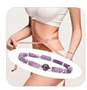 GSZCCZS Amethyst-Armband für Frauen, natürliche Perlen-Energiearmbänder zum Abnehmen, Lymphtherapie-Armband zur Linderung der Lymphdrainage, Heilkristall-Armband