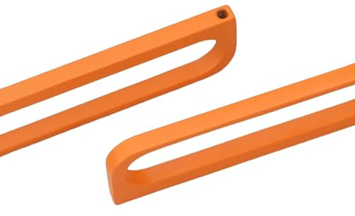 jiajulashou123 2 Stück Schranktürgriff Schubladenknöpfe Bunte Küchengriff Kommodenknöpfe Möbelgriff für Kinderzimmer,Wohnzimmer,Schublden (Pitch:192mm)