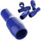 AUPROTEC 100x Isolationstülle für Kabelschuhe 1,5mm²-2,5mm² blau V015 PVC Isolation für unisolierte Rohrkabelschuhe UVM.