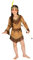 dressforfun Costume da Indiana Shania Bambina | Meraviglioso vestito da indiana | incl. Incantevole cintura e fascia alla moda per capelli (10-12 anni | No. 300527)