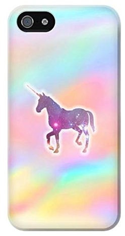 Rainbow Unicorn Case Cover For IPHONE 5 5S SE