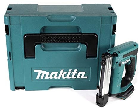 Makita DST 221 ZJ - Grapadora de batería de ion de litio (18 V, sin batería, sin cargador)