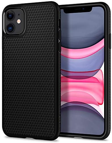 Spigen Liquid Air Case Compatible with iPhone 11 - Matte Black