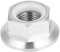Bicycle Flange Nut, M5 M6 M8 M10 M14 Bicycle Hub Axle Screw Nuts for Bike Wheel (M14x1.25)