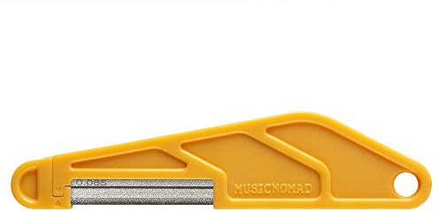 MusicNomad MN663 - Lima diamantata per scanalatura per basso, 2,1 mm