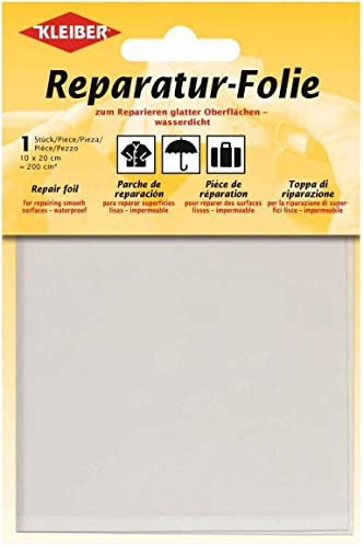 Kleiber Selbstklebendes Reparaturflicken, PVC, 10 x 20 cm