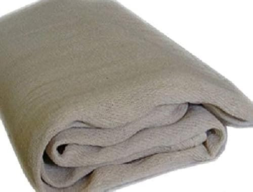 Cotton Dust Sheets for Painting & Decorating | Paint Sheets | Drop Cloth | Painting & Paint Cover Sheets | Dust Sheets for Furniture | Washable and Reusable | (Cotton, 10ft x 8ft -3.25m x 2.5m 3 Pack)