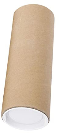 predolo Tubes d'expédition multifonctions avec bouchons Tube Colis Tubes postaux en carton Tubes d'emballage pour peintures Emballage Conteneur de stockage, 30CM