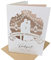 Stachelschwein Grusskarten Karte für Hochzeit - Detaillierte Papierschnitt Hochzeitskarte (Brautpaar)