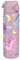 Ion8 Gourde Inox Léger, 600ml, Non Isolé, Anti-Fuite, Facile à Ouvrir, Verrouillage Sécurisé, Lavable au Lave-Vaisselle, Poignée de Transport, Durable, Acier Inoxydable, Motif 3D Lilas Licorne
