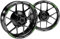 One-Wheel, Offiziell lizensierte Kawasaki Z650 Felgenaufkleber, Design V1 Felgenrandstreifen GP für Motorrad