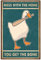ETCOTUY Metall-Blechschild, Mess With The Honk You Get The Bonk Blechschild, Wanddekoration, für Zuhause, Hotel, Restaurant, Bar, Café, Outdoor, 30,5 x 20,3 cm