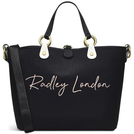 RADLEY London Addison Gardens Medium Open Top Tote Bag for Women, in Recycled Polyester with Signature Logo