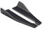 WEFOLCC Für Opel Für Corsa D Hinten Lip Protector Spoiler Unteren Stoßfänger Universal Auto Zubehör Seite Rock Dekoration Heckspoiler (Color : Carbon Look)