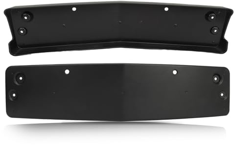 VBESTLIFE Kennzeichenhalter für Vordere Stoßstange, Ersatz für C-Klasse W204 AMG C63 2011–2014, OE 204 880 13 44, 20,66 X 4,84 Zoll