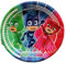 ALMACENESADAN, 5121, Pack fiesta cumpleaños; pack 8 platos de cartón 23 cm; de la licencia (pj mas 18)
