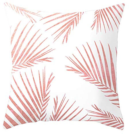 Ethereval Leinen Kissenbezüge Orientalisch Kissenbezug Sitzkissen Outdoor Kissenbezüge Flauschig Kissenbezug Outdoor Wasserfest Premiumtouch-Kissenbezüge 45x45cm