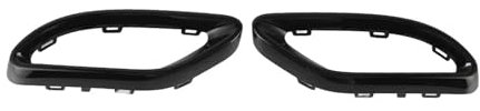 MZEER Schwarze Auspuffblenden Für Mercedes Für Benz A B C E GLC CLS W177 W247 W205 W213 X253 C257
