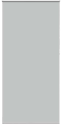 vidaXL Verdunkelungsrollo Hellgrau 95x230 cm Stoffbreite 90,7 cm