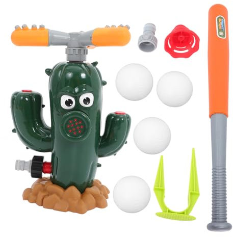 IMIKEYA 1 Satz Baseballspielzeug in Wasser Spitzen Sprinkler für Wasserspiele im Freien Outdoor-Wasserspielzeug Sommerspielset für Wassersprühspielzeug Abs Green