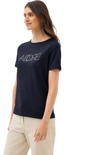 Damen Ausbrenner-Shirt mit Wording