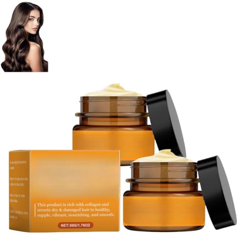 Kollagen-Conditioner, tiefenwirksame Haarmaske, feuchtigkeitsspendend und pflegend für die Kopfhaut, Anti-Frizz-Reparatur