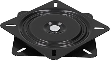 Kuuleyn Swivel Plate, Swivel Seat Base, Replacement Rotating Base 360° Rotation Furniture Hardware Turntable Bar Chair Rotating Base