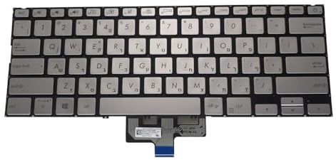 CHUOZSW Schweizer Hebräisch Hintergrundbeleuchtung Tastatur für Asus für Deluxe für zenbook UX433 UX433F UX433FAC UX433FLC HE Laptop tastaturen 0KN1 5Z2HE13 5Z1HE13