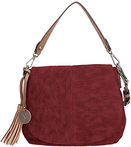 Suri Frey Elly Handtasche mit Überschlag NO.1, Rot, Einheitsgröße