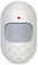 Wolf-Guard HW-GJ01A Wireless Infrared PIR Sensor, Indoor Wide-Angle PIR Motion Sensor Detector Kit, Wall Mounted, Range max.7M/110°,white