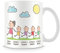 Mummy Mug with 4 Kids - Personalise with Names - Gift for Mums
