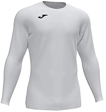 Joma Academy Camiseta Termica, Hombre, Blanco, S-M