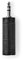 NEDIS Stereo-Audio-Adapter | 3.5 mm Stecker | 6.35 mm Buchse | Vernickelt | Gerade | ABS | Schwarz | 1 Stück | Box Schwarz
