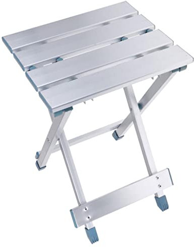 P Prettyia Klappbar Alu Hocker Sitzhocker Klappstuhl Campinghocker für Camping, Angeln, Garten, Reisen, Strand