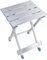 P Prettyia Klappbar Alu Hocker Sitzhocker Klappstuhl Campinghocker für Camping, Angeln, Garten, Reisen, Strand