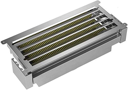 NEFF Z51IXC1X6, Umluftset mit Filtergehäuse, Designblende, Clean Air Plus Aktivkohlefilter, Flexschlauch, Schlauchschellen, Befestigungsmaterial, Made in Germany, Montage im Oberschrank