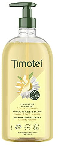 TIMOTEI Kamille Shampoo Golden Reflections 750 ml - Packung mit 6